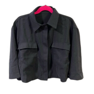 Balera Dance Costume Black Crop Top